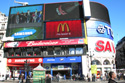 Piccadilly Circus Advertising Billboard